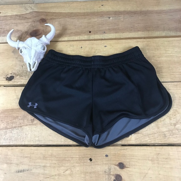 under armour fitted heat gear shorts